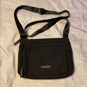 Vera Bradley - Little Hipster Black Crossbody Bag